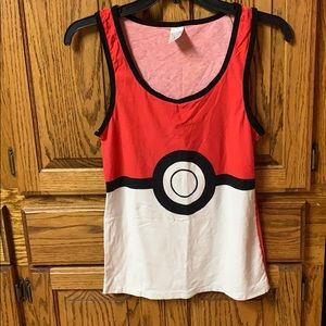 Pokeball tank top